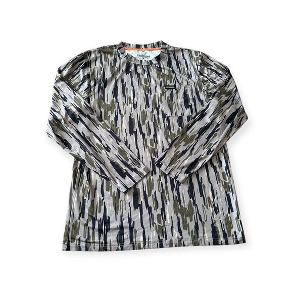 Fieldstone Live Oak Camouflage Dry Fit Pocket Long Sleeve Hunting Shirt - Picture 3 of 5